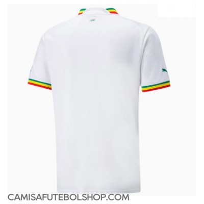 Camisa de time de futebol Senegal Replicas 1º Equipamento Mundo 2022 Manga Curta